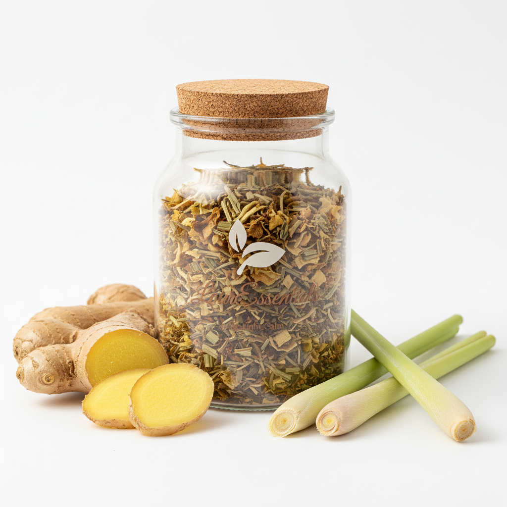 LourEssentials Ginger Lemongrass Herbal Tea