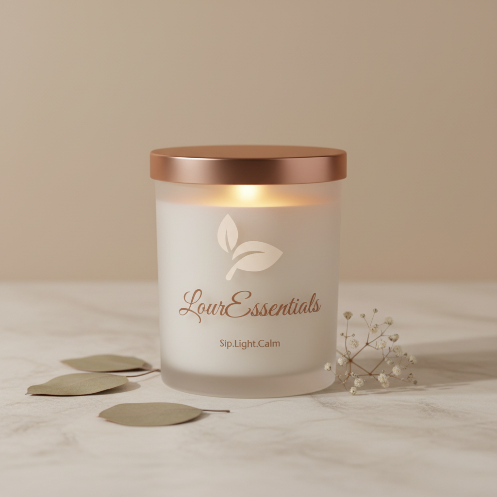 Essential Oil Aromatherapy Massage Candle