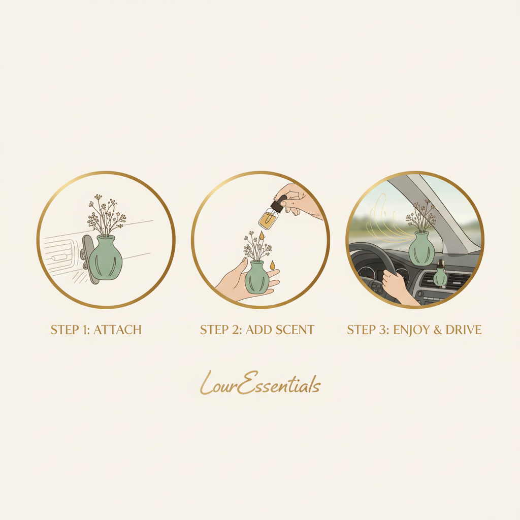 LourEssentials Car Freshener – How To Use