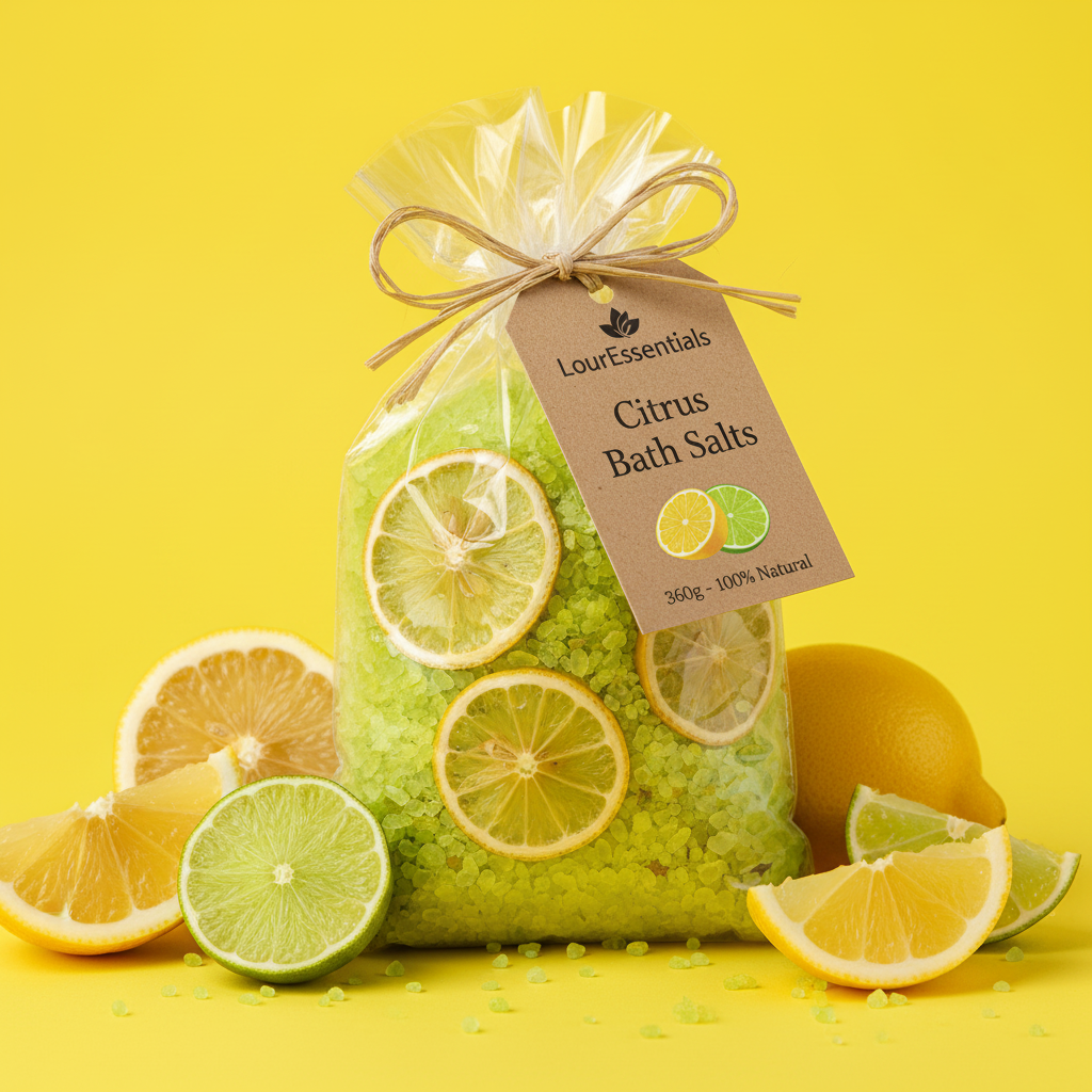 Herbal Bath Salts & Soak Blend 360g