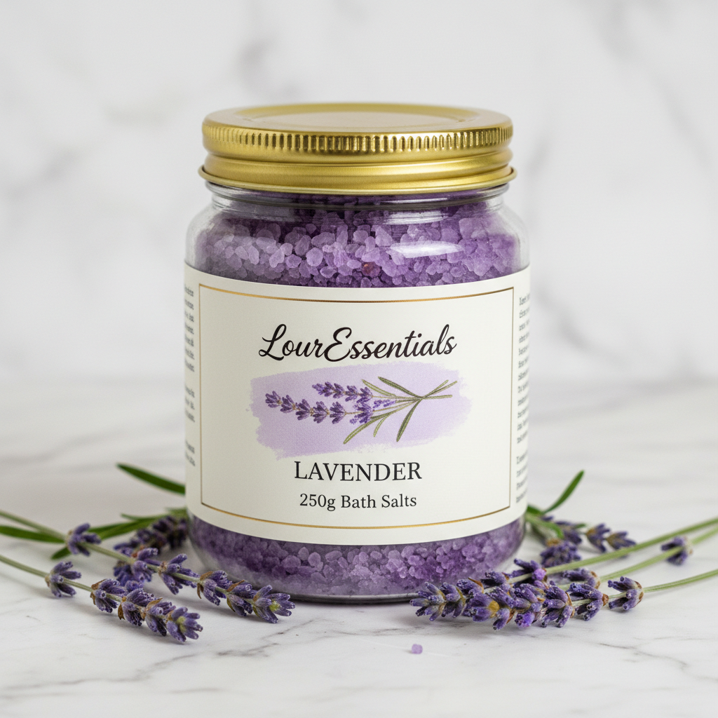 Herbal Bath Salts & Soak Blend 250g