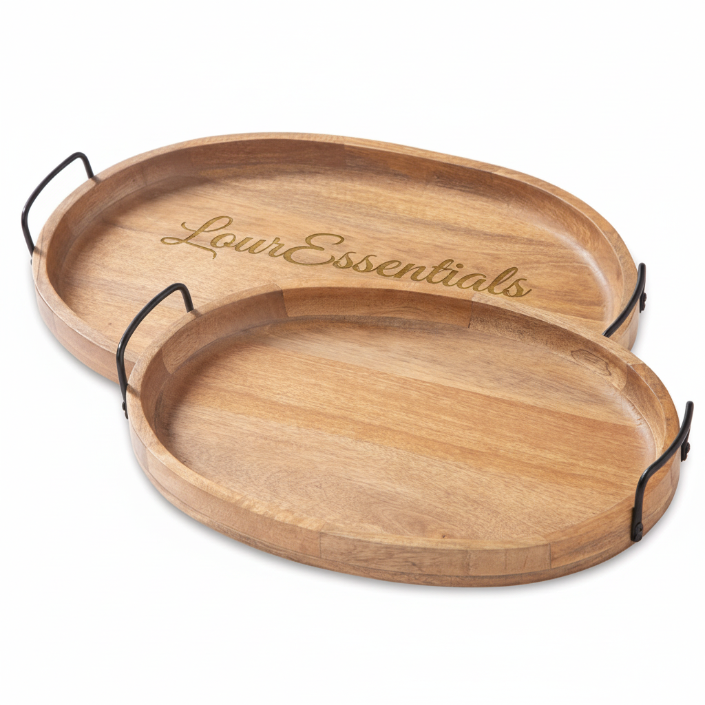 LourEssentials Oval Tray Set