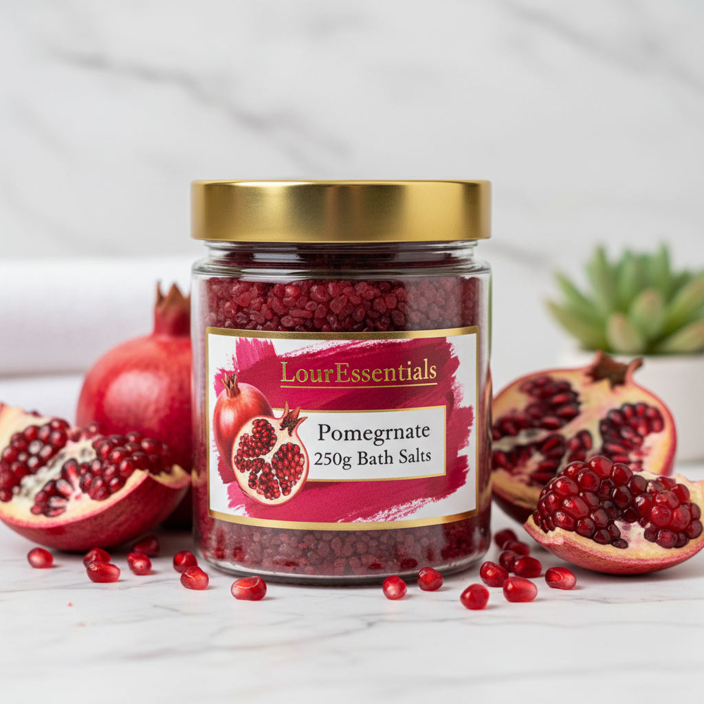 LourEssentials Pomegranate Bath Salts