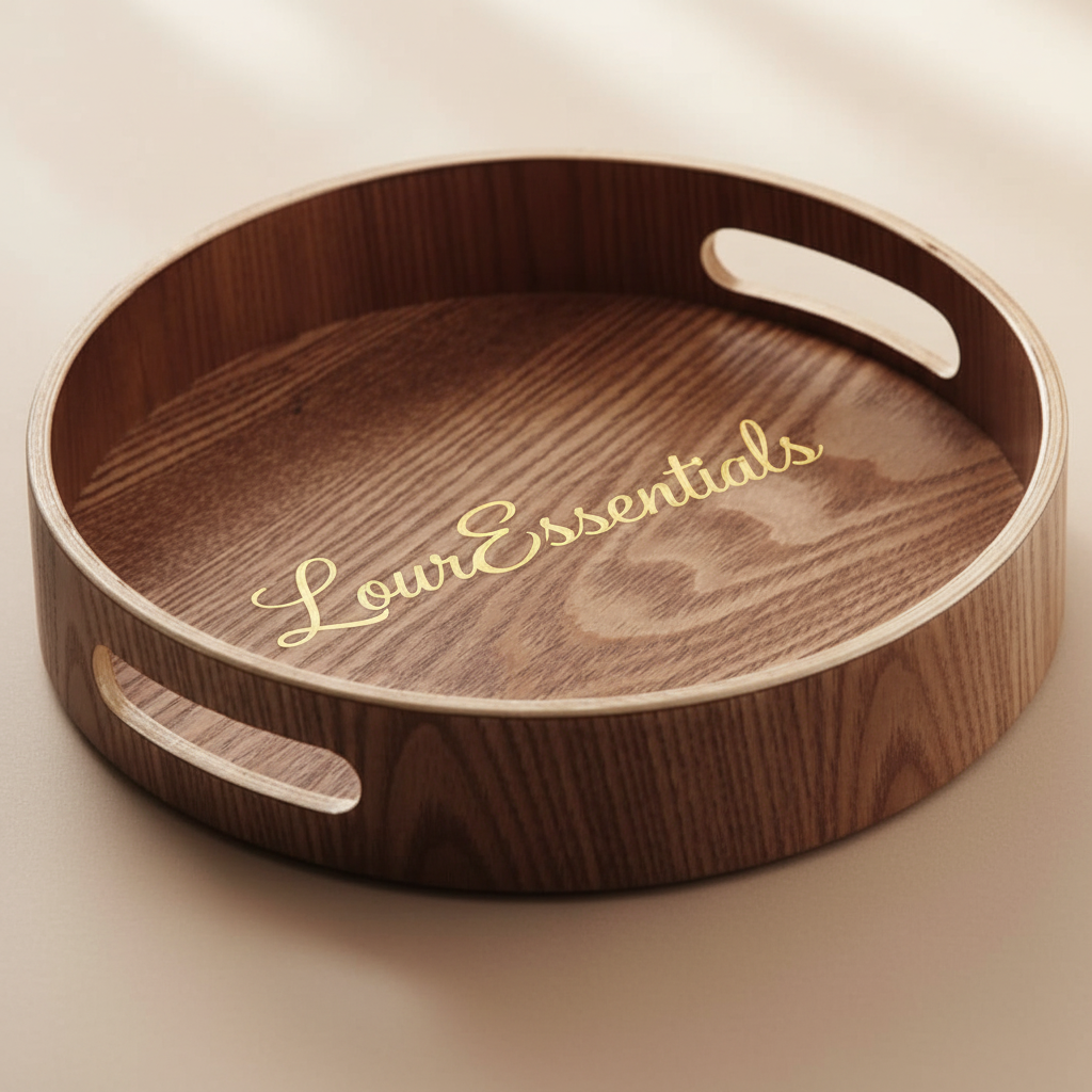 LourEssentials Round Contrast Tray