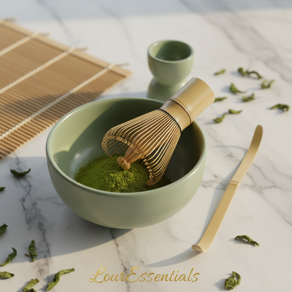 LourEssentials Traditional Matcha Whisk Set